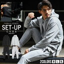 【送料無料】セットアップ メンズ パーカー パンツ プルパーカー ジョガーパンツ ポンチ ジャージ 上下セット 2点セット スウェットパンツ リブパンツ ジムウェア トレーニング スポーツ CavariA 大人 20代 30代 40代 50代 ちょいワル ユニセックス 男性 男 服 秋 冬 秋冬