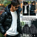 【送料無料】中綿 ジャケット メンズ アウター ブルゾン ブランド おしゃれ 大人 刺繍 ロゴ 暖かい 防寒 ハイネック シンプル 無地 ブラック 黒 中綿ブルゾン 中綿ジャケット シンプル C.V.R.A 20代 30代 40代 50代 ユニセックス 男性 男 服 秋 冬 秋冬 秋服 ファッション