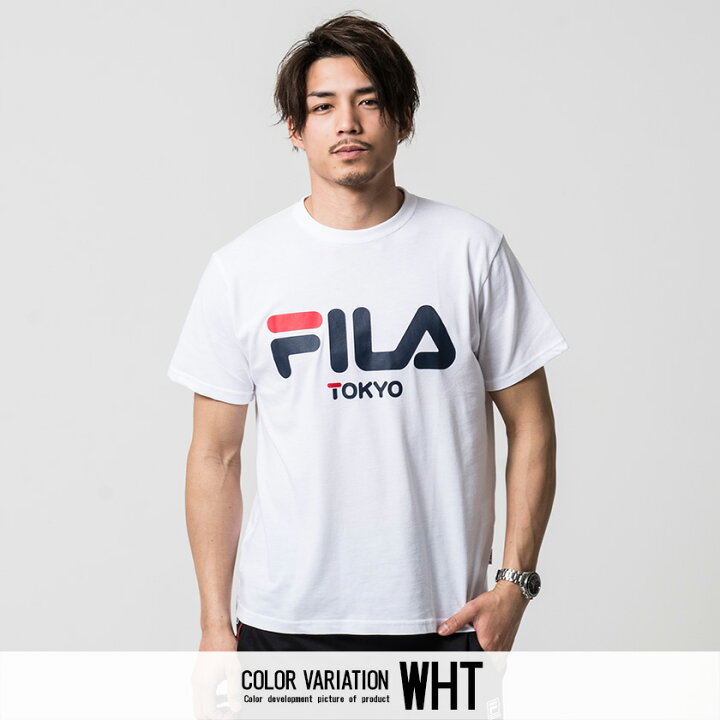 楽天市場】Tシャツ メンズ ブランド オシャレ トップス 半袖 FILA 