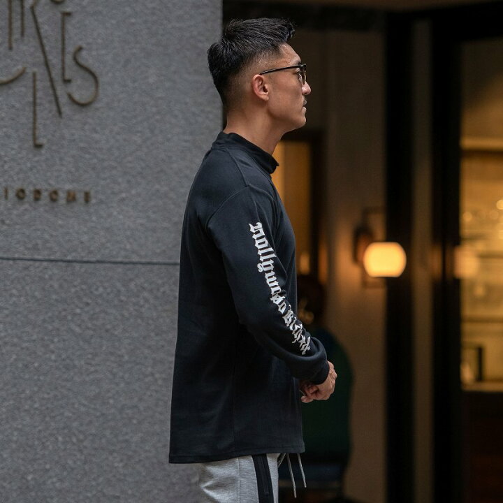 楽天市場】【送料無料】ロンT メンズ 長袖Tシャツ 長袖 Tシャツ モック  