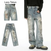 楽天市場】ダメージ ペイント ジーンズの通販