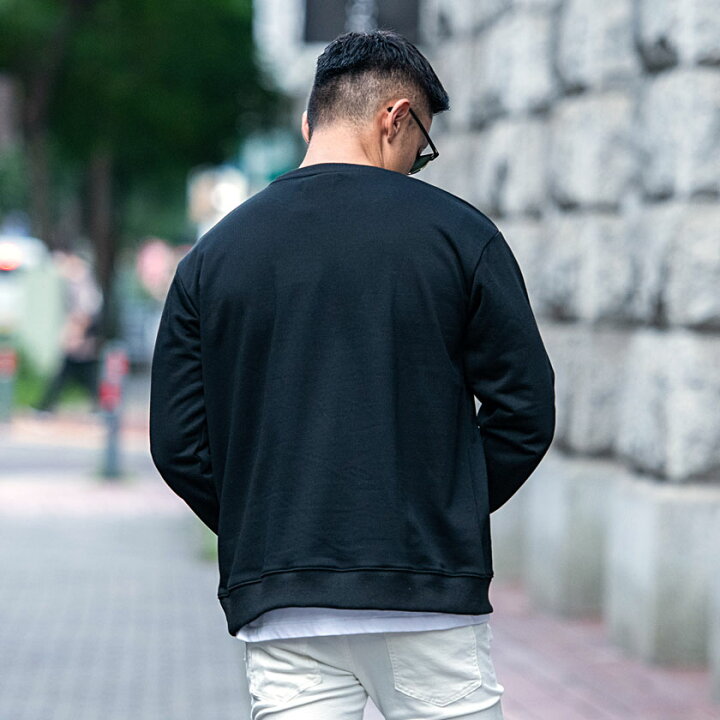カジュアル パンツ メンズ 韓国 くま テディベア XL ブラック 黒