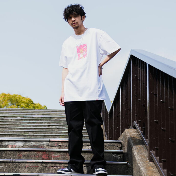楽天市場 送料無料 Tシャツ メンズ Razzis ラズ おしゃれ 大人 カジュアル ファッション 半袖 半袖tシャツ トップス カットソー ラッパー プリント ホワイト チャコール 白 黒 ストリート ストリートファッション ストリート系 韓国ファッション 夏 夏服 あす楽