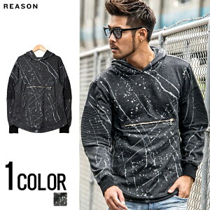 �y���������z�p�[�J�[ �t�[�f�B�[ �����Y REASON�y���[�Y���zCYPRESS SPLATTER MOTO HOOD/�S1�F�y�p�[�J�[ �v���I�[�o�[ �����Y �y�C���g �J���K���[�|�P�b�g �W�b�v BITTER �r�^�[�z