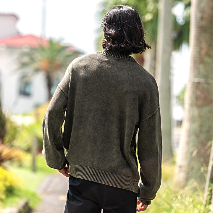 supernova スーパーノヴァ<br>ニット・セーター メンズ S 黒<br>【中古  