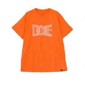 【送料無料】Tシャツ メンズ 半袖 ブランド 半袖Tシャツ おしゃれ プリント ロゴ クルーネック トップス カットソー レディース 男女兼用 大きいサイズ ゆったり オレンジ DOPE ドープ 大人 20代 30代 40代 ユニセックス 男性 男 服 春 夏 夏服 春夏 ファッション