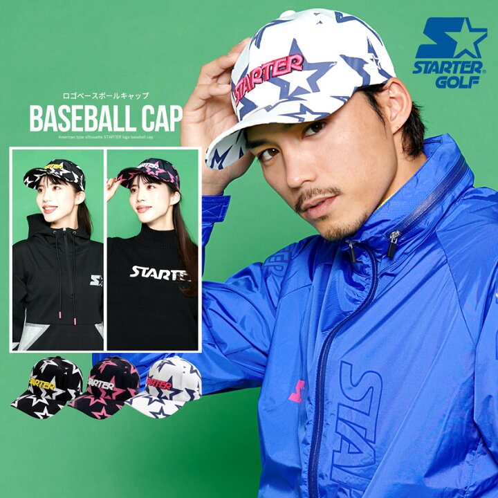 楽天市場】【送料無料】STARTER GOLF スターターゴルフ 帽子 キャップ 