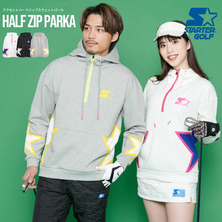 楽天市場】【送料無料】STARTER GOLF スターターゴルフ パーカー  