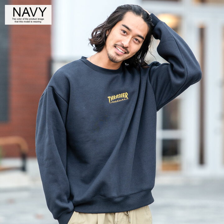 楽天市場】【送料無料】THRASHER スラッシャー トレーナー メンズ 