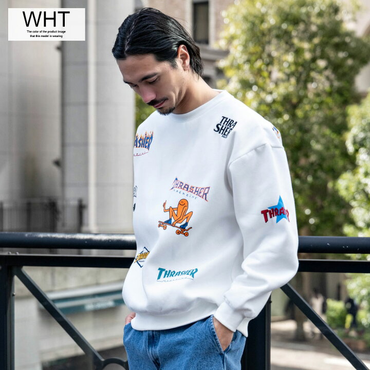 楽天市場】【送料無料】THRASHER スラッシャー トレーナー メンズ 