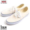 【送料無料】VANS ヴァンズ バンズ Authentic オーセンティック スニーカー メンズ ブランド おしゃれ 靴 シューズ キャンバス 定番 シンプル ベーシック ホワイト 白 26cm 26.5cm 27cm 27.5cm 28cm 28.5cm プレゼント ギフト 国内正規代理店 正規品 VN000EE3WHT
