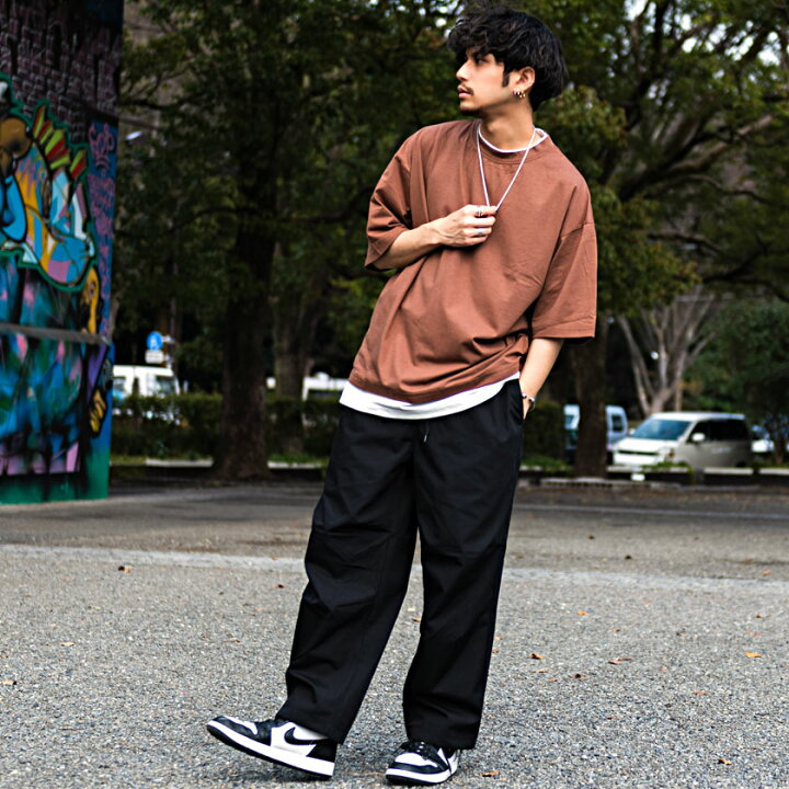 楽天市場 Tシャツ メンズ 半袖 ブランド 大きいサイズ ビッグシルエット オーバーサイズ 大人 無地 フェイク レイヤード 重ね着 韓国 ユニセックス 黒 白 カジュアル ファッション シンプル カットソー ストリート ストリート系 韓国ファッション Vicci ビッチ あす楽