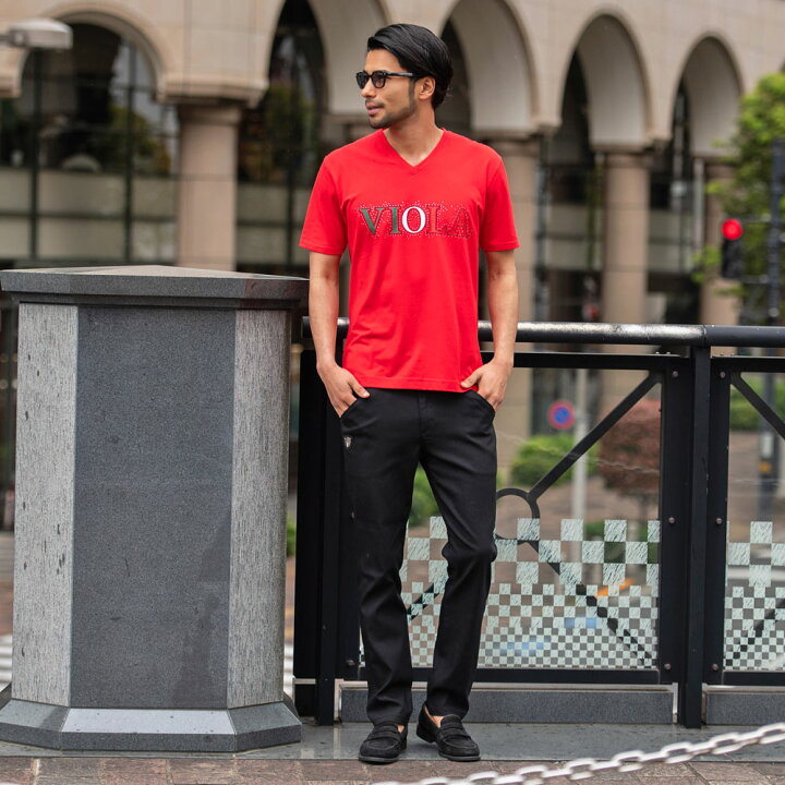 楽天市場】Tシャツ メンズ ブランド おしゃれ 半袖 半袖Tシャツ V 