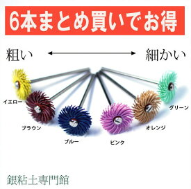 ラジアルブリッスルディスク（カラーディスクポイント・スパイラルホール）3M（スリーエム）社製