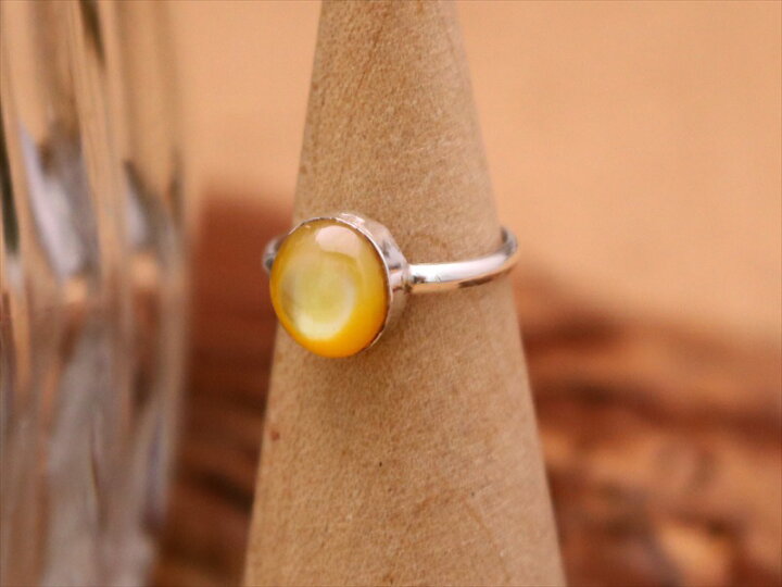 楽天市場】インディアンジュエリー ズニ族 マザーオブパール イエロー  