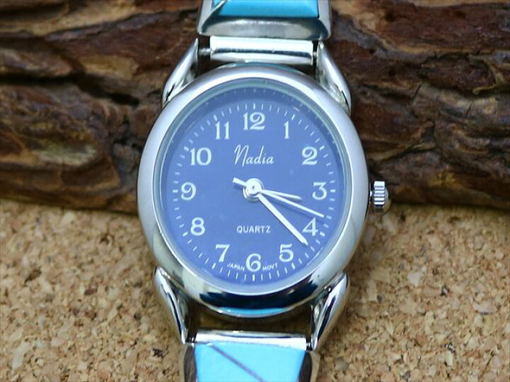 楽天市場】インディアンジュエリー ズニ族 ST 作 ターコイズ インレイ  