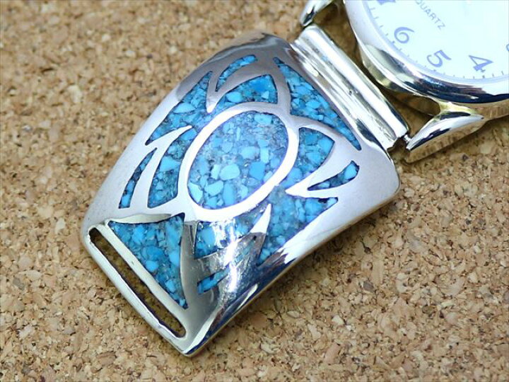 楽天市場】インディアンジュエリー ナバホ族 ターコイズ チップ  