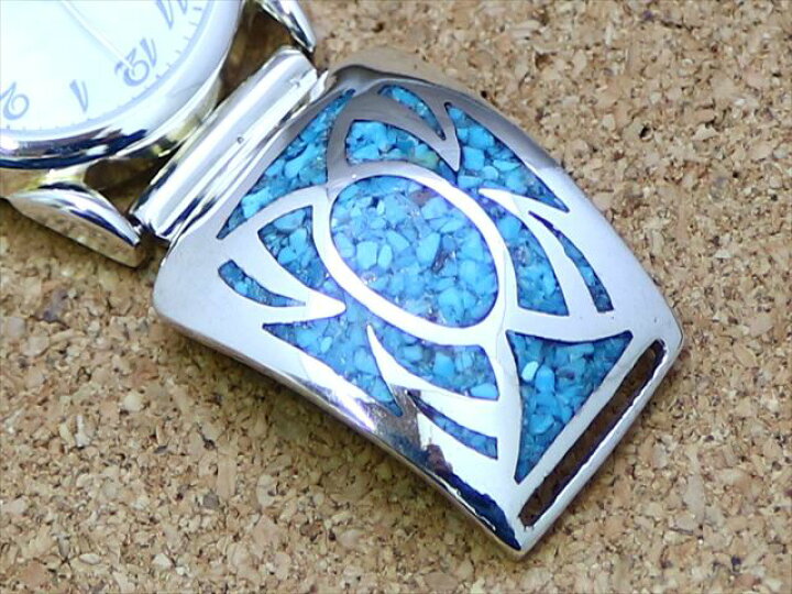 楽天市場】インディアンジュエリー ナバホ族 ターコイズ チップ  