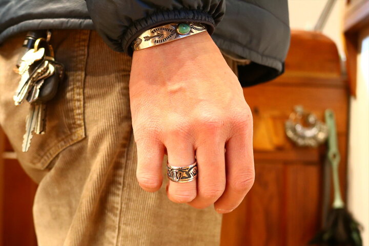 楽天市場】インディアンジュエリー ホピ族 Willis Humeyestewa  