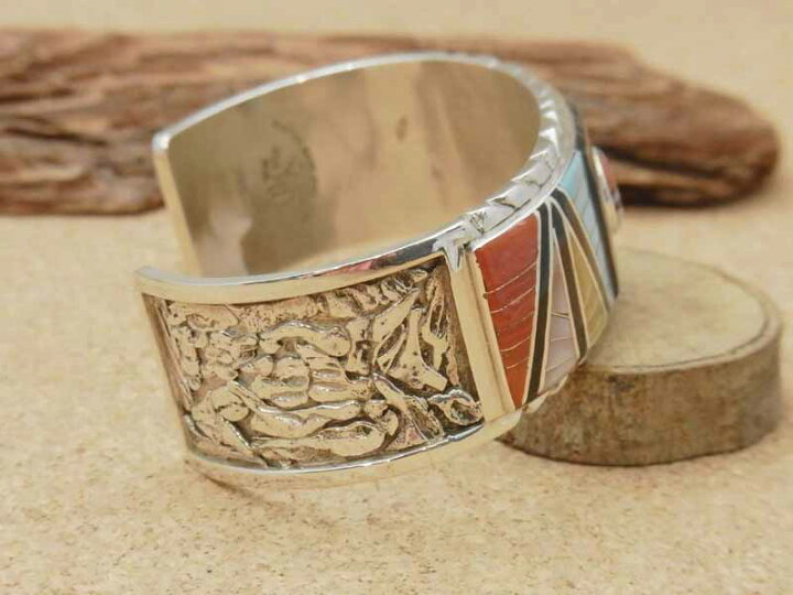 楽天市場】インディアンジュエリー・ズニ族 Don Dewa（ドン・デワ）作  