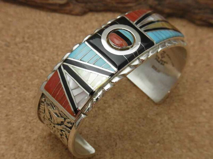 楽天市場】インディアンジュエリー・ズニ族 Don Dewa（ドン・デワ）作  