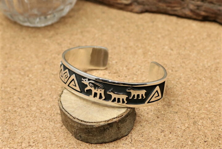 楽天市場】インディアンジュエリー・ホピ族 Raymond Kyasyousie  