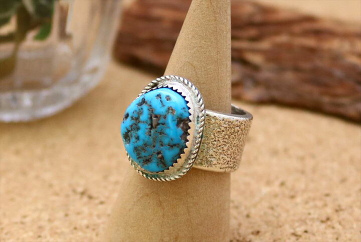 楽天市場】インディアンジュエリー ナバホ族 ブルー ターコイズ  