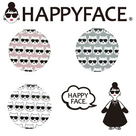 【ポイント10倍】【3色から選べる】HAPPY FACE ハッピーフェイス COCOいっぱい折りたたみミラー（カラー：ピンク、グレー、ホワイト）