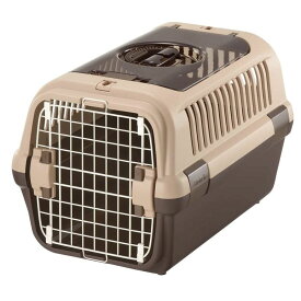 リッチェル 業務用 ペットキャリー ダブルドア M Dブラウン 1個