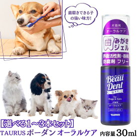 【選べる1～3本セット】トーラスボーダンジェル30ml ボーダン 犬 ジェル ボーダン トーラス ボーダン 歯磨き ボーダン ジェル