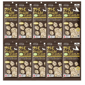 【選べるまとめ買い1袋〜10袋セット】 ママクック フリーズドライのムネ肉ナンコツミックス犬用 18g