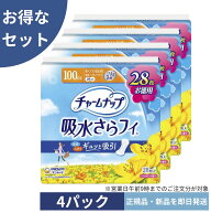【4パック】チャームナップ スーパージャンボパック 吸水さらフィ 多くても安心用 羽なし 100cc 29cm 112…