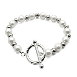 Y p[ uXbg }e j nhCh ANZT[ zCg Pearl Mantel Bracelet ^ {[ r[Y 8mm AM[Ή Xg[g n[hn Vv