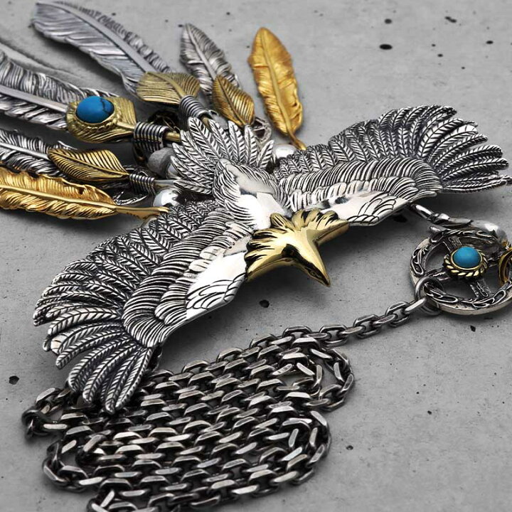 楽天市場】BFF ブランド イーグルネックレス メンズ ネックレス  