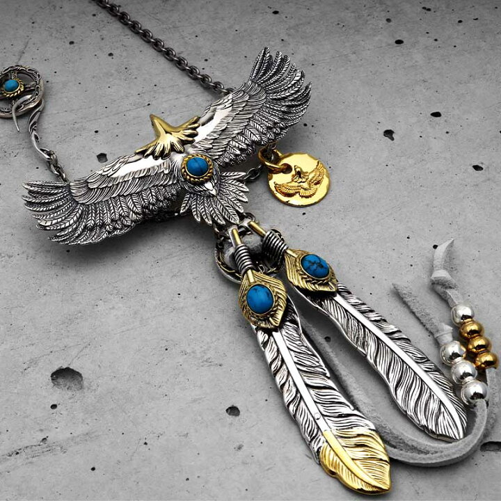 楽天市場】BFF ブランド イーグルネックレス メンズ ネックレス  