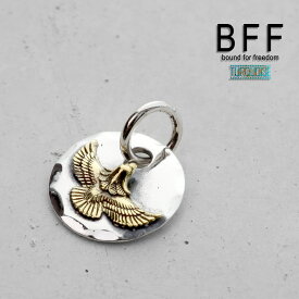 BFF ブランド イーグルメタル シルバー925 silver カスタム ネックレストップ ペンダント ネイティブ インディアンジュエリー アクセサリーパーツ