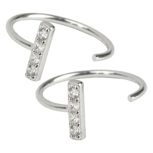 2_Zbg CZ pF t[vsAX fB[X Vo[925 S[h XeBbNsAX WRjA 18K Vv Ԃ gold silver AM[Ή 18G Lb`X