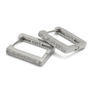 sAX AM[Ή CZ Vo[925 S925 18KGP t[vsAX XNGA ` pF S[h Vo[   tF~j Vv p 2_Zbg