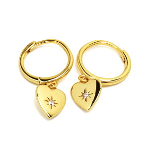 sAX n[g hbvsAX t[vsAX fB[X S[h 18K GP K18 Vo[925 silver CZ p 2_Zbg AM[