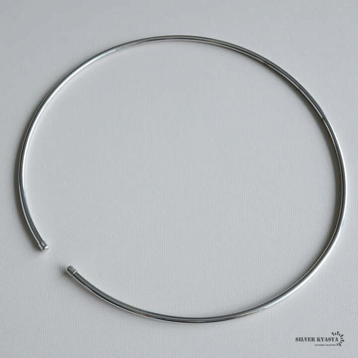 楽天市場】太めチョーカー メタルチョーカー シルバー925 シルバー  