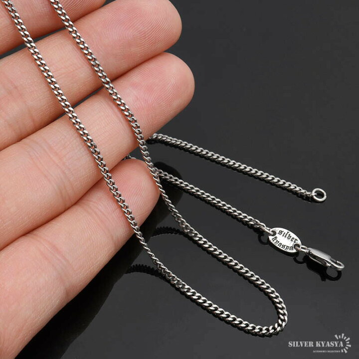 楽天市場】シルバー925 喜平チェーン ネックレス 幅2mm ネックレス 