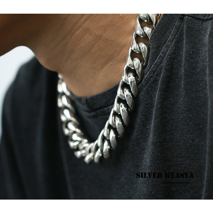 楽天市場】希少! 超重厚 シルバー925 喜平ネックレス 極太 20mm 