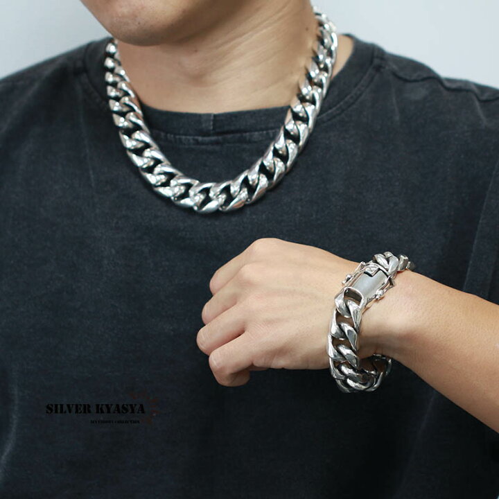 楽天市場】希少! 超重厚 シルバー925 喜平ネックレス 極太 20mm  