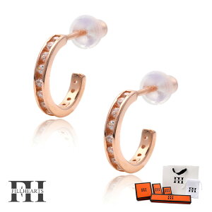 FILL HEARTS sAX fB[X  l [YS[h ANZT[ WG[ Shining Hoop WRjA AM[Ή Vo[925 S925 18K 18 Lb` t[vsAX  s