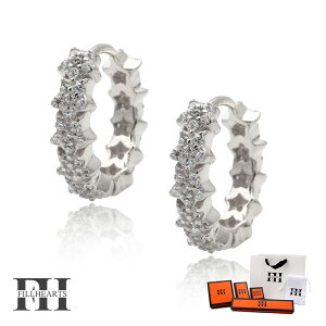 FILL HEARTS sAX fB[X  l Vo[ ANZT[ WG[ Starlight Hoop  WRjA AM[Ή Vo[925 S925 WEbL t[vsAX  s
