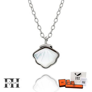 FILL HEARTS ���f�B�[�X ���� ��l �V���o�[ �A�N�Z�T���[ Mermaid Shell �}�[���C�h�V�F�� �L �L�k �C �����A�����M�[�Ή� �V���o�[925 ���W�E�����b�L 40cm ������ �V���o�[�l�b�N���X �y���_���g