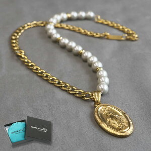 lbNX Y silverkyasya(Vo[LV)IWi }A Ղ̃_C svc̃_C ւ 약`F[ nhCh pearl necklace gold F  XeX AM[t[ 