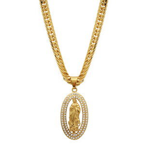 6ʃJbg _u약lbNX 18k gp Ղ̃_C lbNX S[h 18 dグ CZ y_g Y HIPHOP bn 50cm 60cm pBOXt