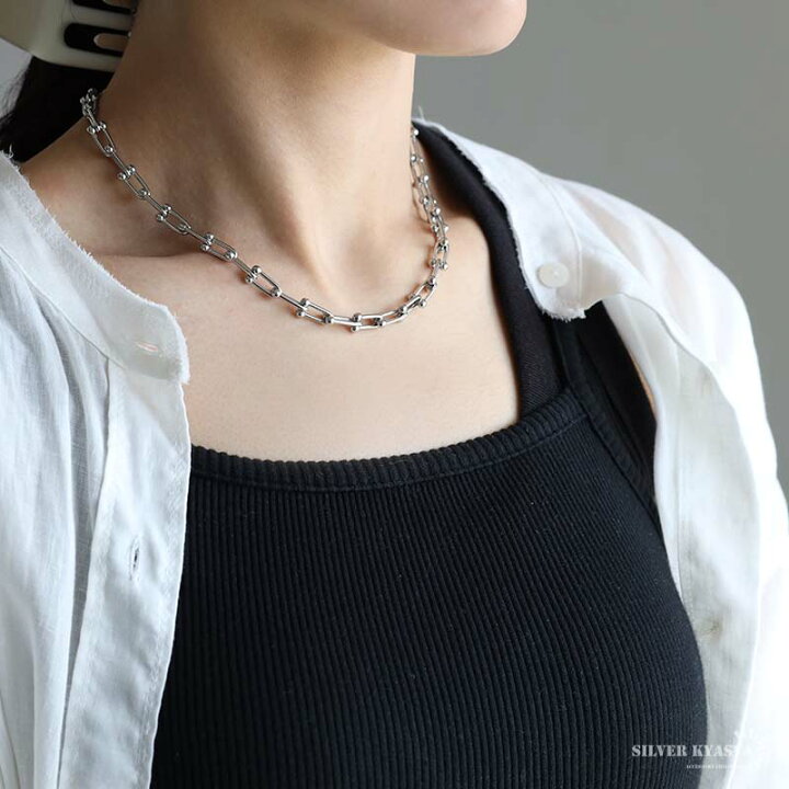 gueensnake 楽天市場】ステンレス Uチェーンネックレス チェーンネックレス ゴールド シルバー 鎖 人気 トレンド 流行り お洒落 おしゃれ 金属アレルギー対応  : SILVER KYASYA