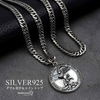 楽天市場】シルバー925 コイン ネックレスの通販